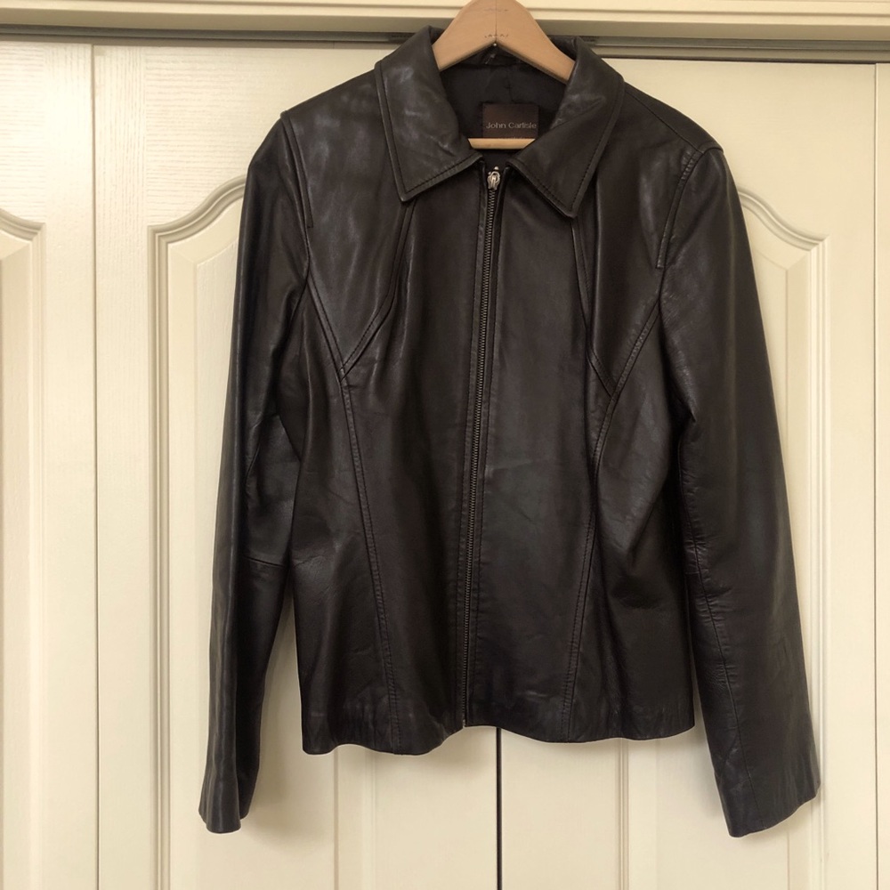 EUC John Carlisle Leather Jacket